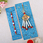 Dry Fruits With Pearl & Lumba Rakhi
