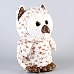 Mirada Glitter Eye Owl Soft Toy