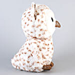 Mirada Glitter Eye Owl Soft Toy