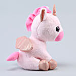 Mirada Glitter Horn Unicorn Soft Toy