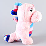 Mirada Pink Polyester Dinosaur Soft Toy