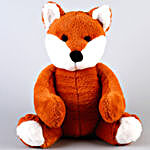 Mirada Brown Polyester Fox Soft Toy