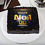Corp Eggless Rich Chocolate Photo Cake One Kg