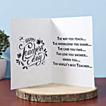 Teacher's Day Personalised Greeting Card