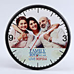 Personalised Family Love Wall Clock