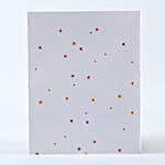 Personalised Golden & White Birthday Greeting Card