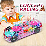3D Flash Light Racing Toy Car