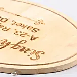 Personalised Oval Name Plate