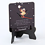 Personalised Karwa Chauth Special Table Clock