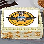 Corp Eggless Creamy Butterscotch Photo Cake 1kg