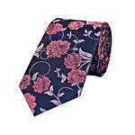 Multicoloured Floral Silk Necktie