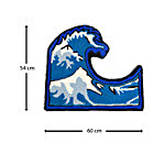 Ocean Wave Patterned Rug