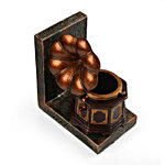 Vintage Gramophone Bookends with Pen Stand