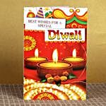 Blissful Diwali Chocolates & Gold Plated Currency Note Hamper