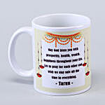 Personalised Bhai Dooj Greetings Mug