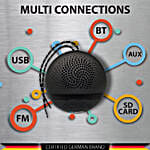 Blaupunkt Portable Wireless Bluetooth Speaker