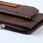 Personalised Dark Brown Ladies Wallet