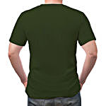 Young Wild Free Unisex Olive Green T-Shirt- Small
