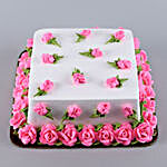 Designer Rosy Chocolate Cake- 1 Kg