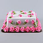 Designer Rosy Chocolate Cake- 1 Kg