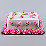 Designer Rosy Chocolate Cake- 2 Kg Eggless