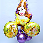 Disney Princess Belle Theme Balloon Bouquet