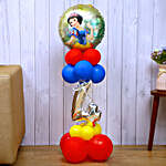 Disney Princess Snow White Colourful Balloon Bouquet