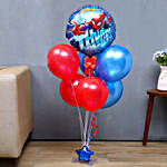 Disney Spider Man In Action Balloon Bouquet