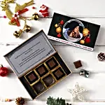 Personalised New Year & Christmas Chocolate Box- 6 Pcs