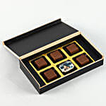 Personalised New Year & Christmas Chocolate Box- 6 Pcs