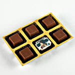 Personalised New Year & Christmas Chocolate Box- 6 Pcs