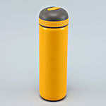 Personalised Yellow Stainless Steel Vacuum Flask