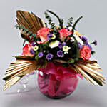 Mesmerising Mixed Floral Fish Bowl