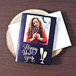 Personalised Cheers To New Year Greeting Card