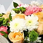 Beautiful Roses & Chrysanthemums Bouquet