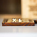 Personalised Engraved Wooden Tic Tac Toe