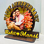 Personalised Happy Anniversary Table Top