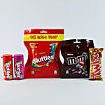 Imported Chocolates Cane Basket