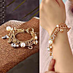 Multilayered Chain Bracelet
