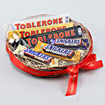 Toblerone & Snickers Cane Basket