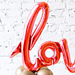 Love Balloon Arrangement