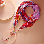 Designer Scarf Attached Pendant