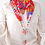 Designer Scarf Attached Pendant