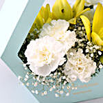 Charismatic Carnations & Lilies Arrangement