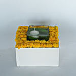 Beautiful Marigold & Candle Box