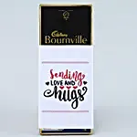 Sending Luv N Hugs Bournville Dark Chocolate Bar