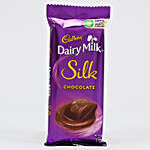 Kiss Me Dairy Milk Silk Chocolate Bar