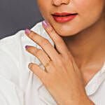 Giva Anushka Sharma Golden Triple Heart Ring