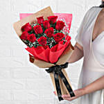 Romantic Red Roses Bouquet