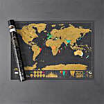 Travel World Scratch Map